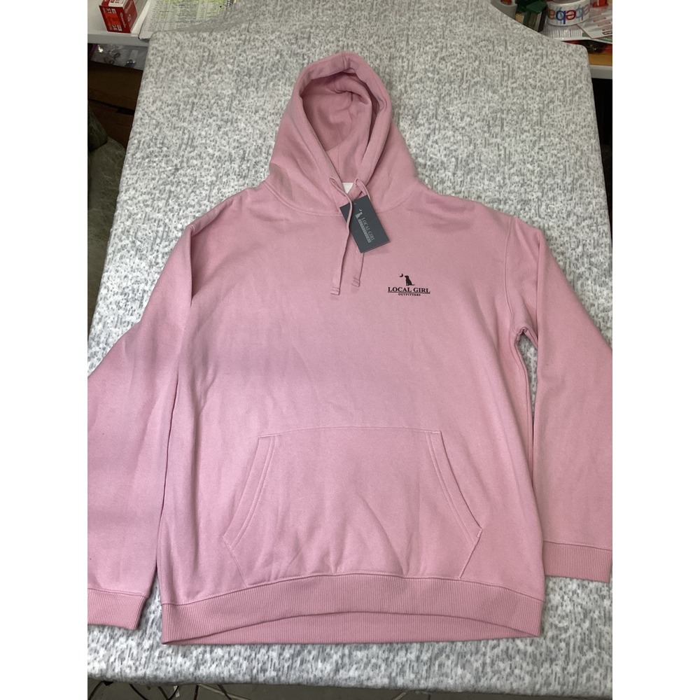 Local Girl Outfitters Camo Bow Hoodie Pink XL L5130019-BBP-XL NWT